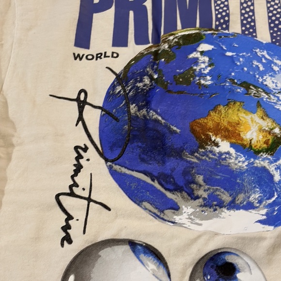 Men’s Primitive Worldwide Vision T-Shirt - Picture 5 of 12